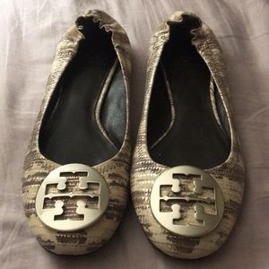 VERY gently worn Tory Burch flats!